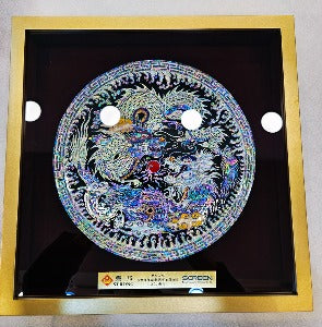Najeon Mother-of-Pearl Mother-of-Pearl Frame - Crane & Pine (II) - view 2