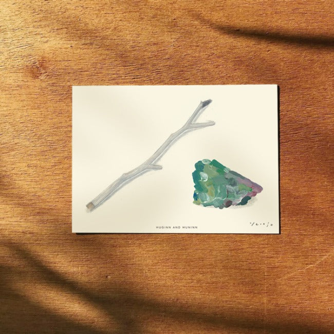 Inside Object Stationery — branch & gemstone