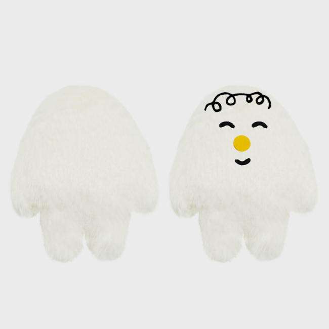 Inside Object Keyring — NO FACE 인형 - 하얀색
