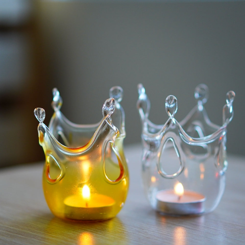 KOHGANE Korean Glass Heatproof Holder - Tea Ritual Object - view 4