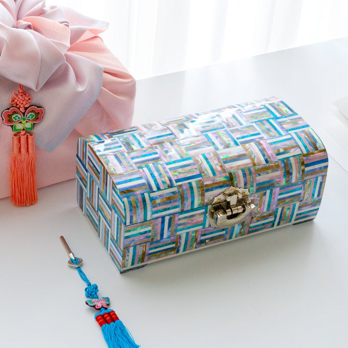 Najeon Mother-of-Pearl Jewelry Box - 2 - Tier (VII)