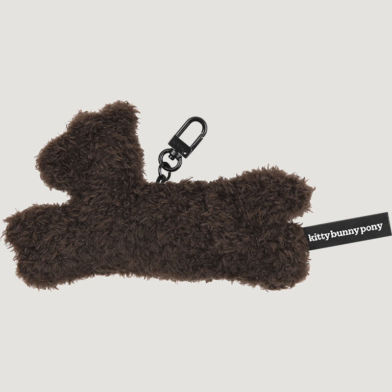 Kitty Bunny Pony Happy Pony Plush Key Ring