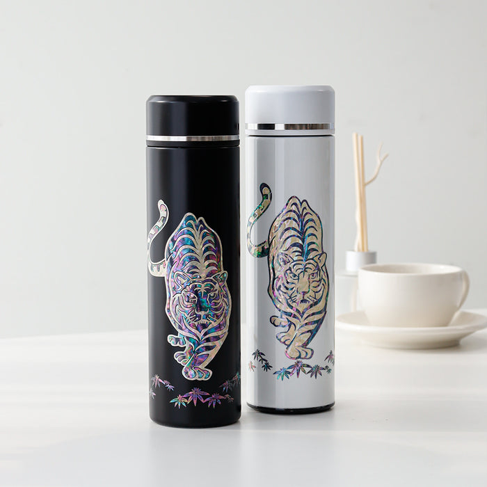 Najeon Mother-of-Pearl Tumbler - Tiger