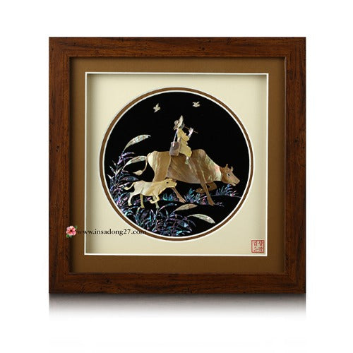Najeon Mother-of-Pearl Mother-of-Pearl Frame - Shepherd, Large