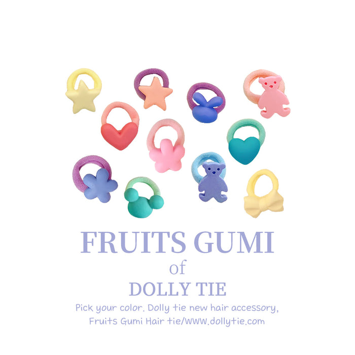 Dolly Tie Korean Hair Accessory - Handmade Seoul Design No.33