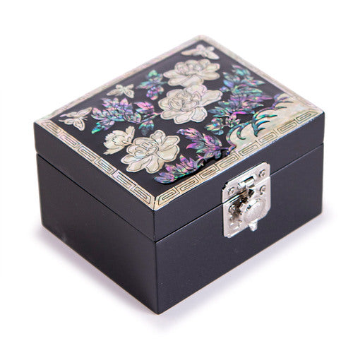 Najeon Mother-of-Pearl Jewelry Box - Crane & Pine (by Oh Myung - ho) (II) - view 6