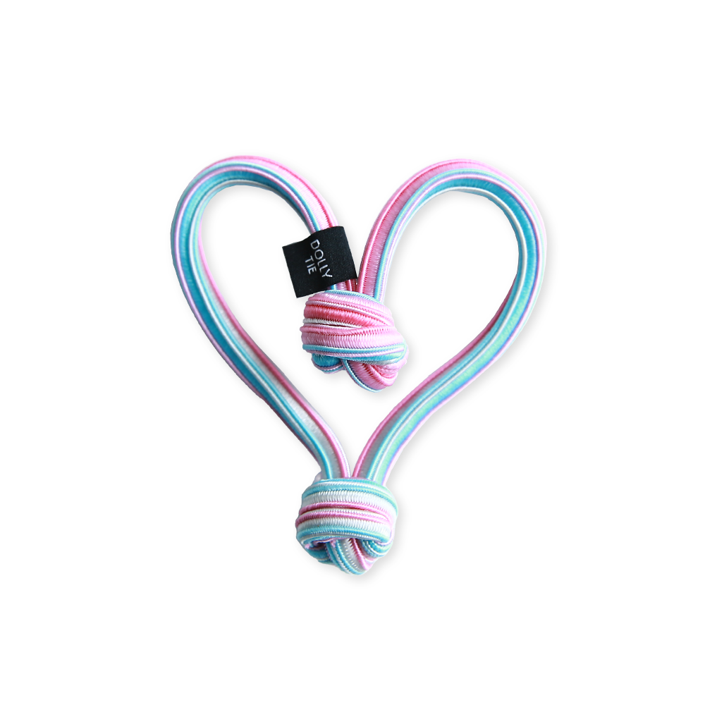 Dolly Tie Korean Hair Accessory - Handmade Seoul Design No.21
