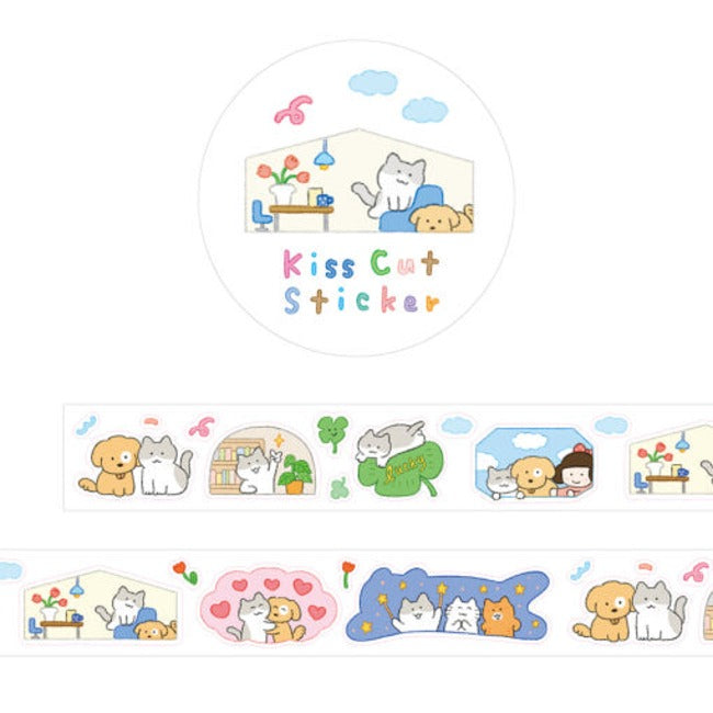 Inside Object Sticker — 키스컷_냥이 몽이의 일상