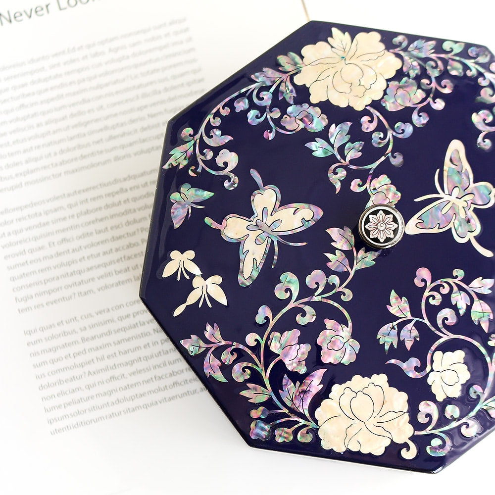 Najeon Mother-of-Pearl Keepsake Box - Butterfly - view 4