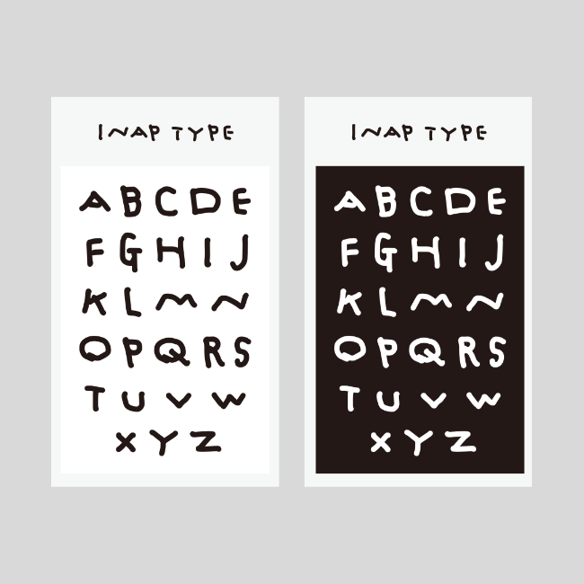 Inside Object Stationery — INAP TYPE STICKER (MEDIUM)