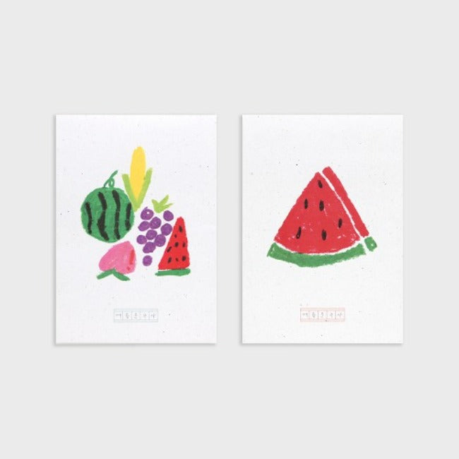 Inside Object Stationery — Summer essay pad