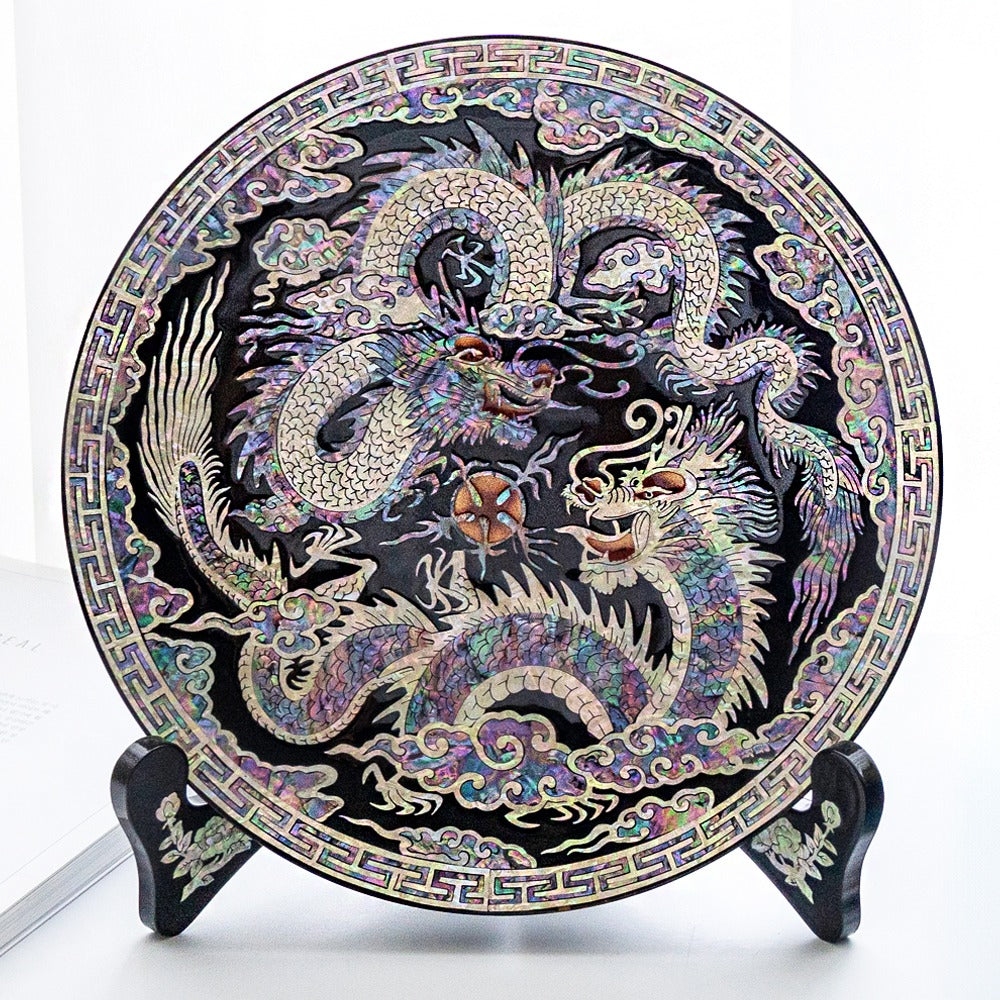 Insadong Craft Korean Mother-of-Pearl Lacquerware - Handmade Seoul Design No.3 - view 4