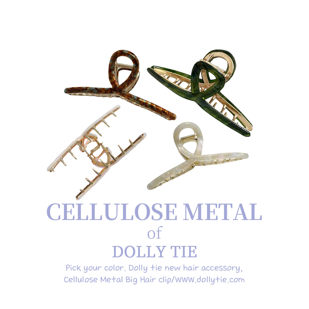 Dolly Tie Korean Hair Accessory - Handmade Seoul Design No.57
