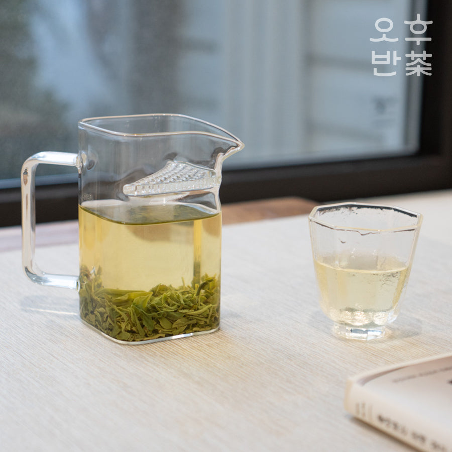 KOHGANE Korean Cooling Bowl Strainer Glass Heatproof - Tea Ritual Object - view 4