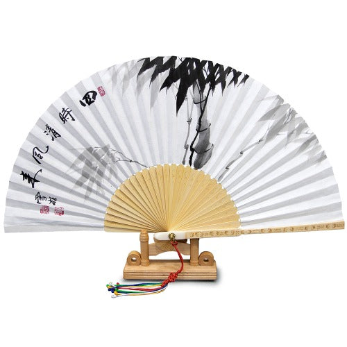 Korean Folding Fan - Bamboo (II)