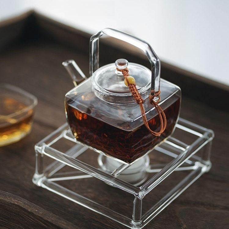 KOHGANE Korean Teapot Teacup Strainer Glass - Tea Ritual Object - view 3