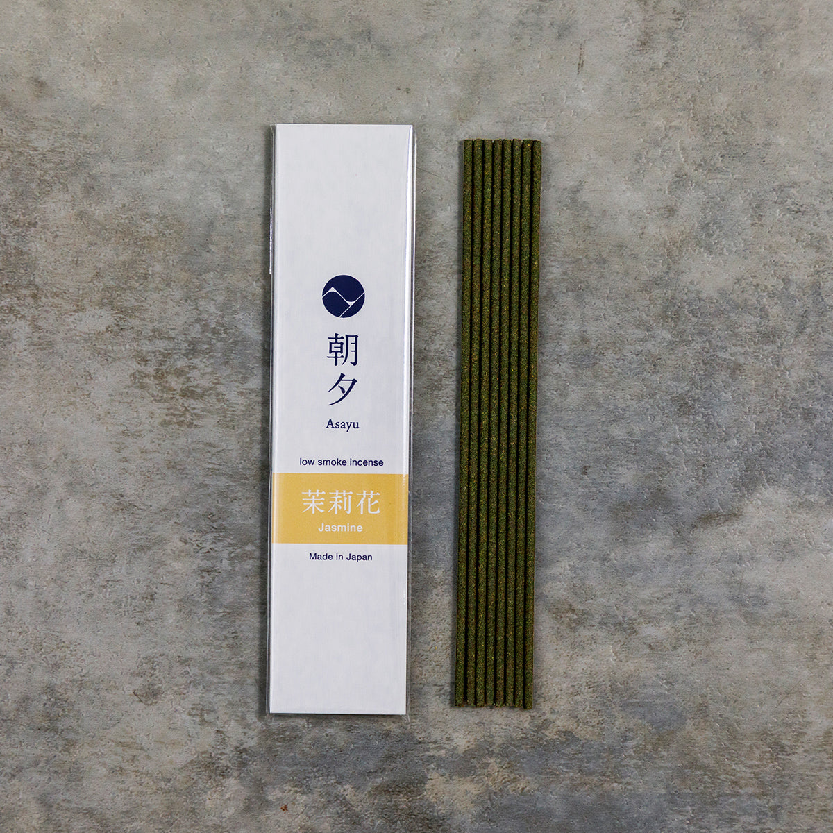 Asayu Japan Flower Incense Sticks Assortment, Set of 5 Scents: Wagiku, Plum, Rose, Jasmine, Sakura
