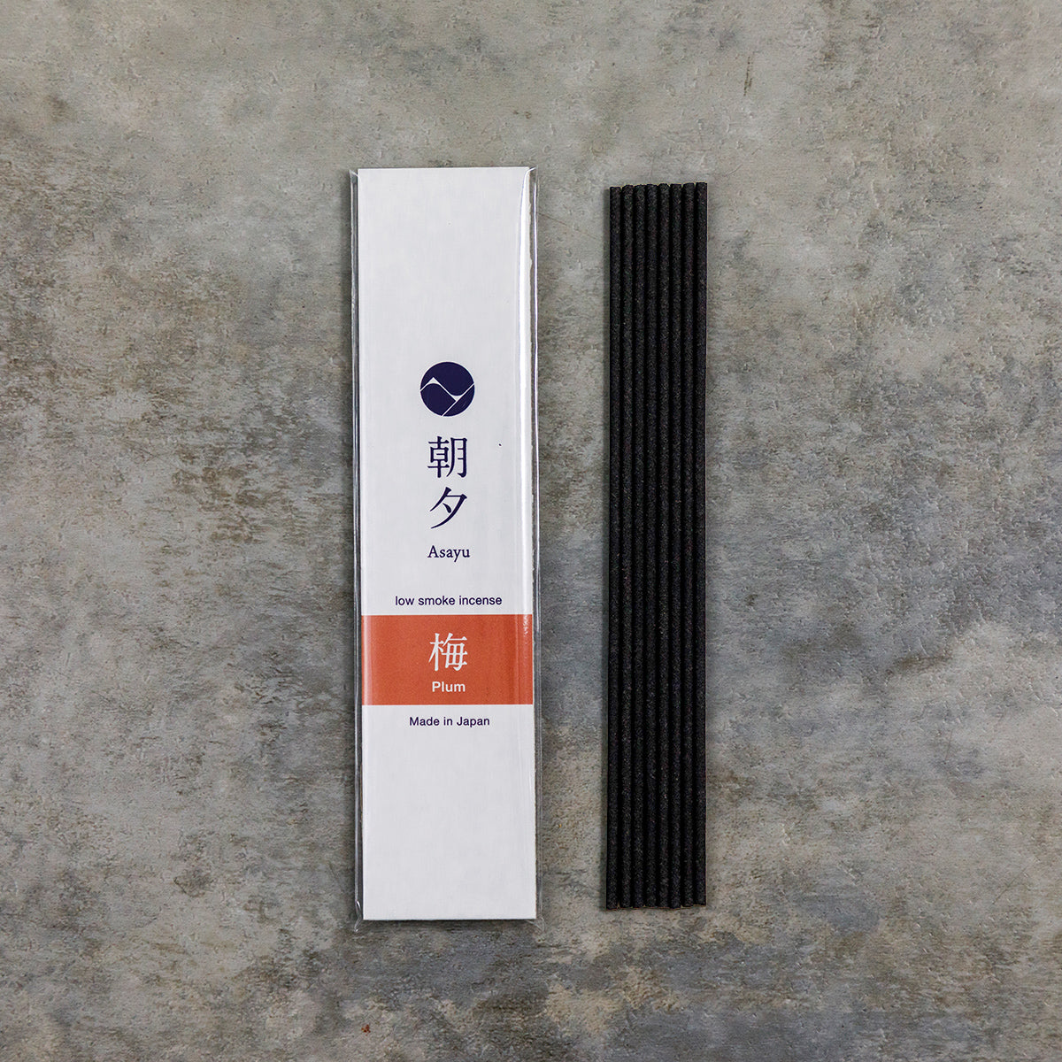 Asayu Japan Flower Incense Sticks Assortment, Set of 5 Scents: Wagiku, Plum, Rose, Jasmine, Sakura