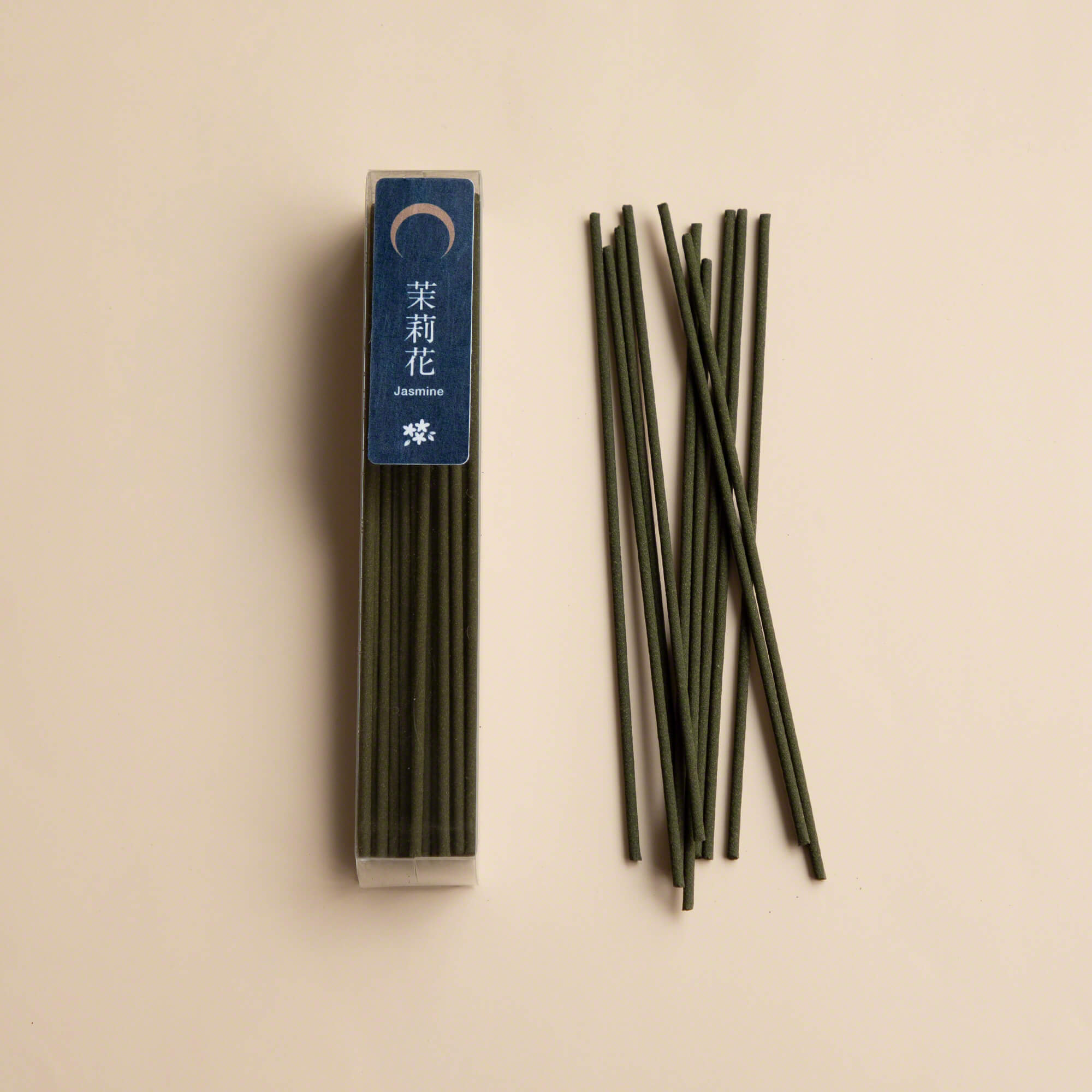 Asayu Japan Incense Gift Set Floral Set Jasmine & Rose low Smoke incense with Mini Nature Aquamarine Incense Holder