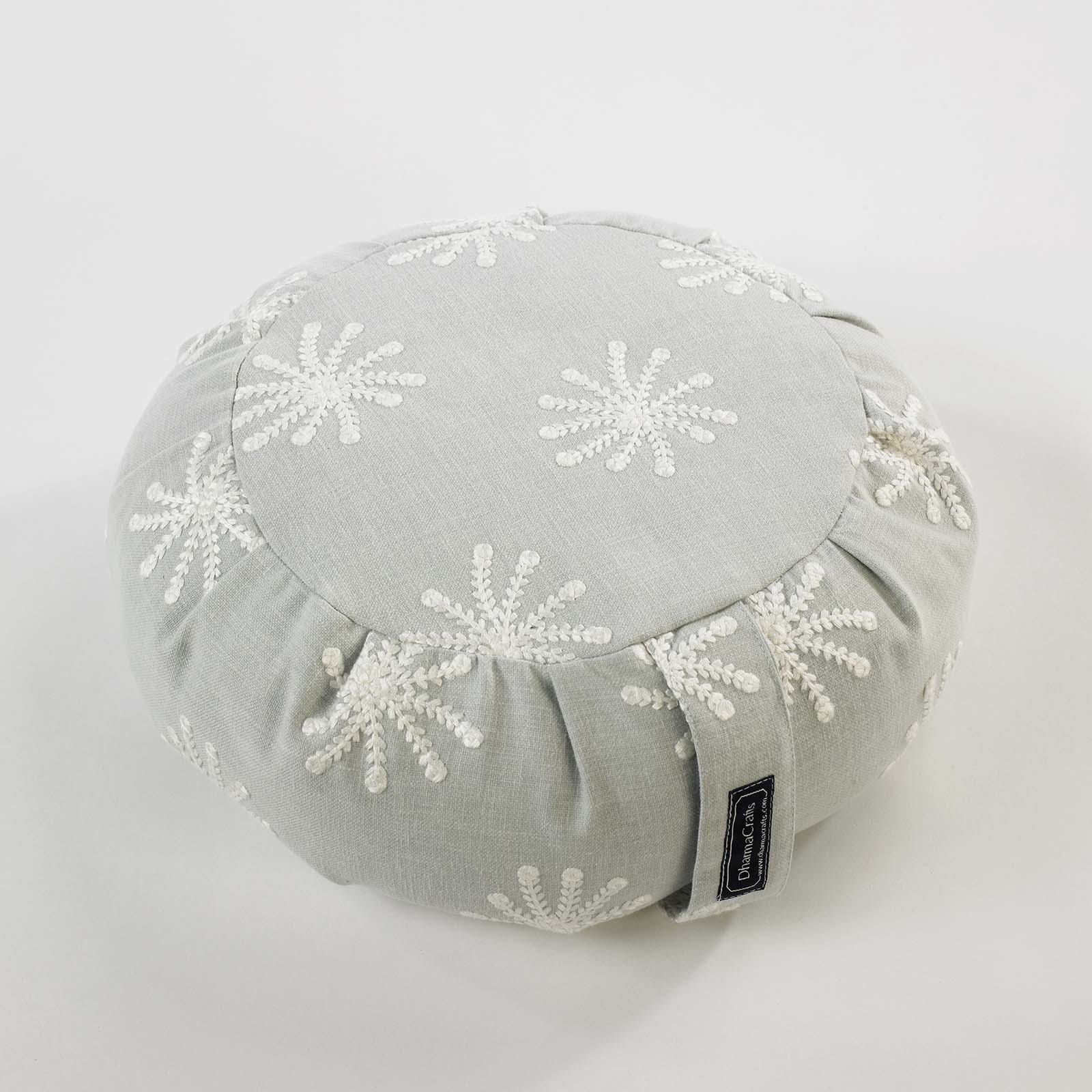DharmaCrafts Snowflake Zafu Zabuton Set - view 7