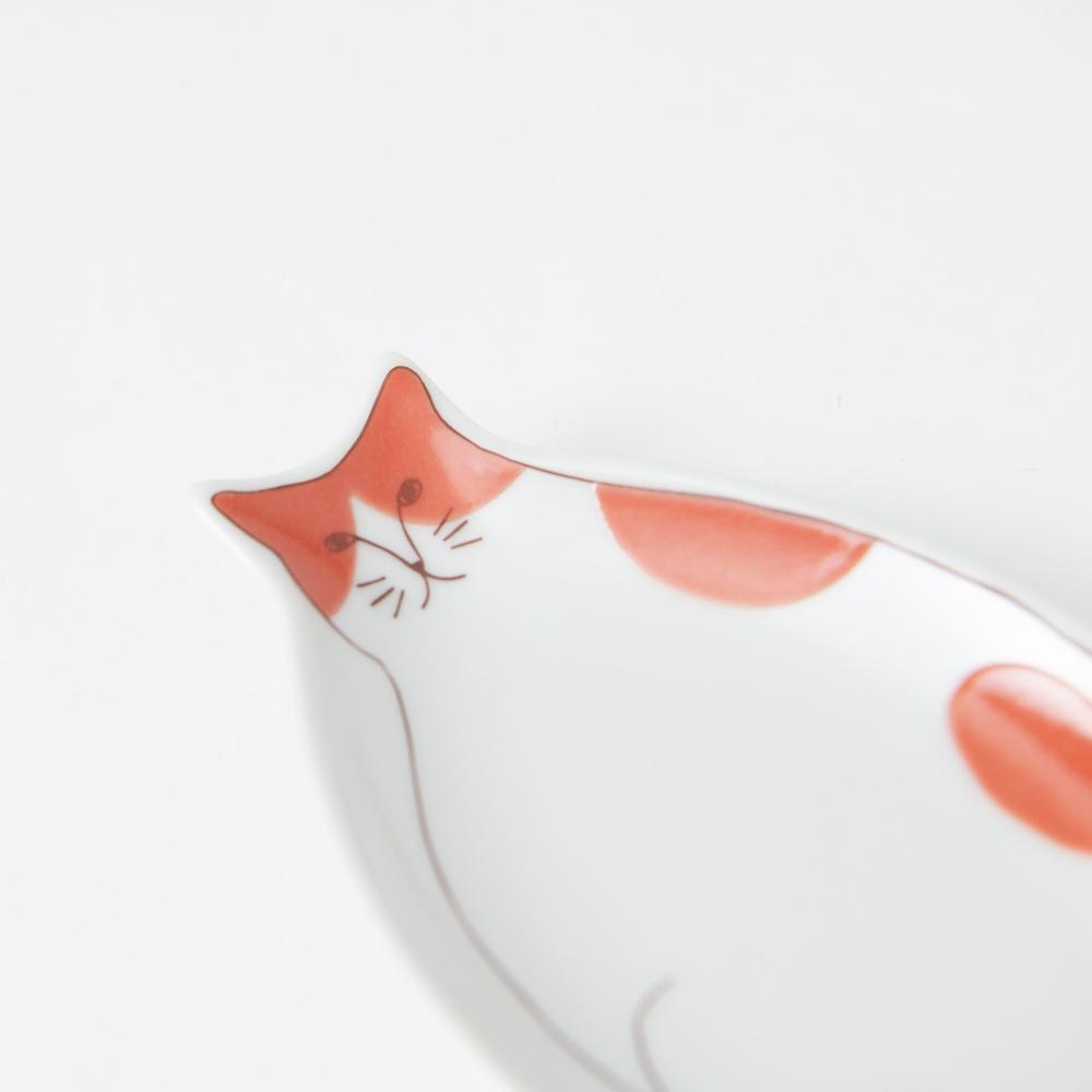 Musubi Kiln Cat Shaped Sauce Plate