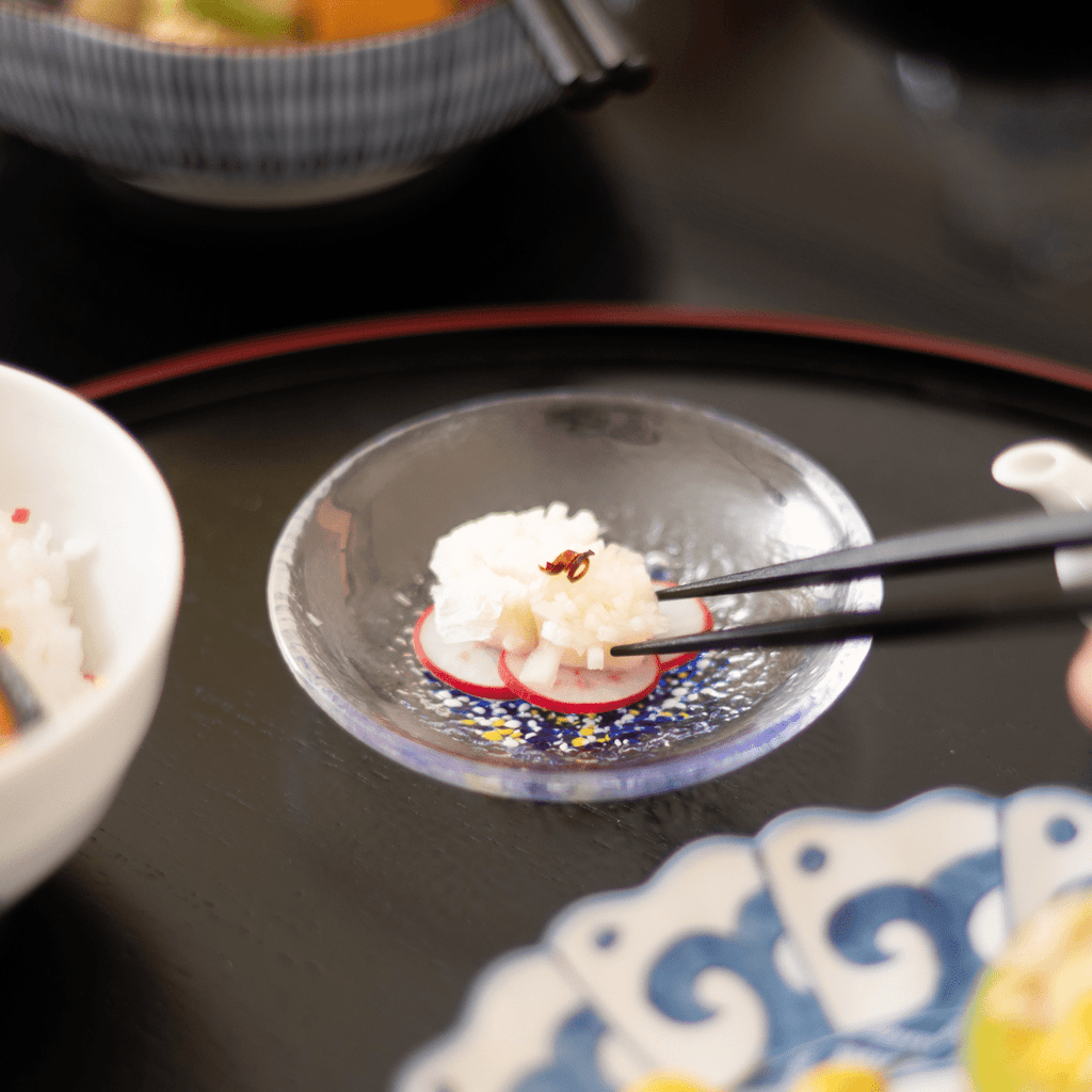 Musubi Kiln Four Seasons Color Sauce Plate
