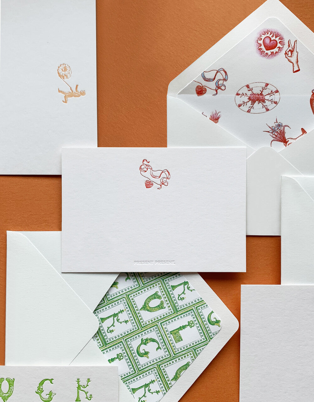 Inside Object Stationery - Illust Mini Card Luck - view 3