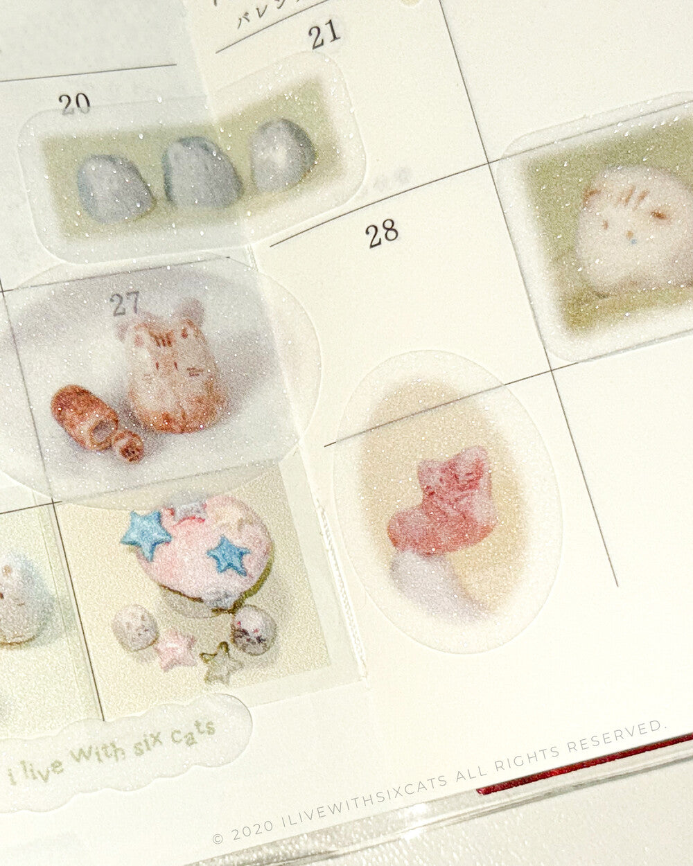 Inside Object Korean Sticker Pack - Handmade Seoul Design No.21 - view 3