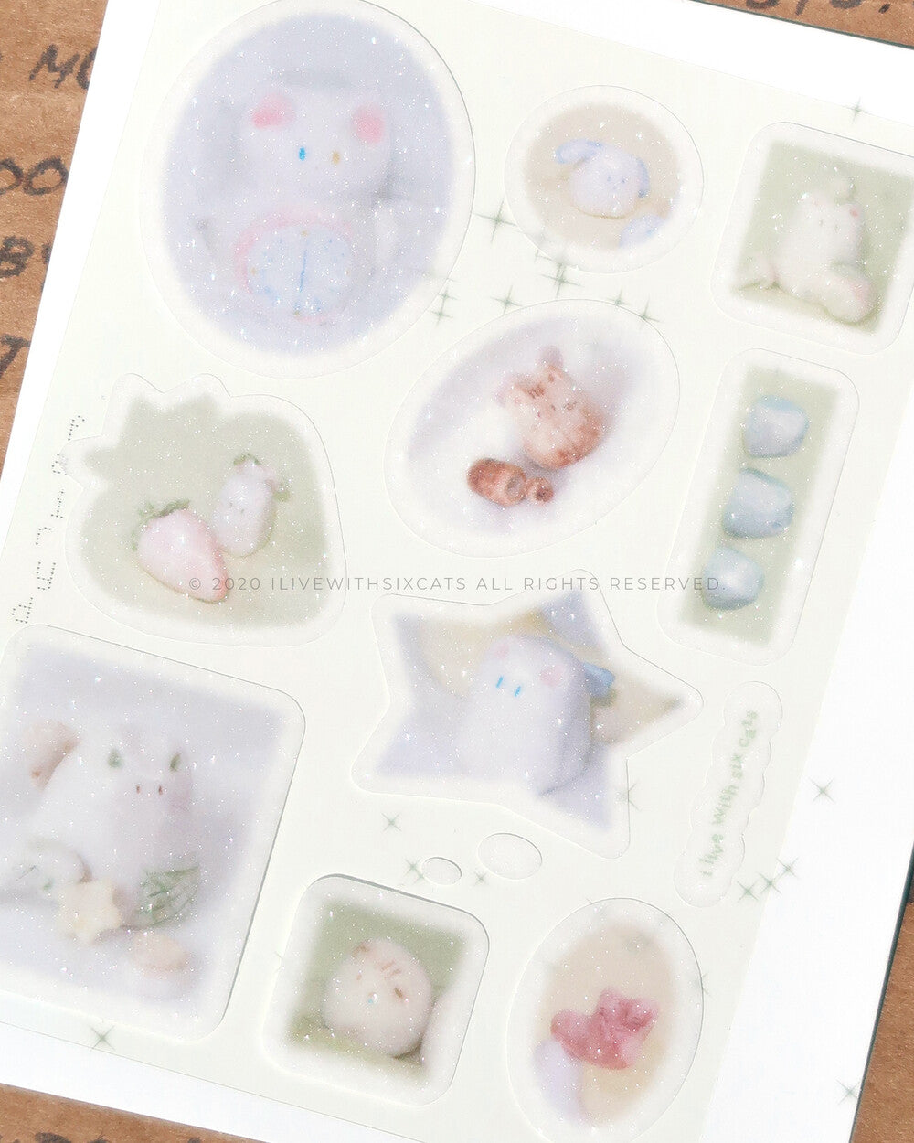 Inside Object Korean Sticker Pack - Handmade Seoul Design No.21 - view 6