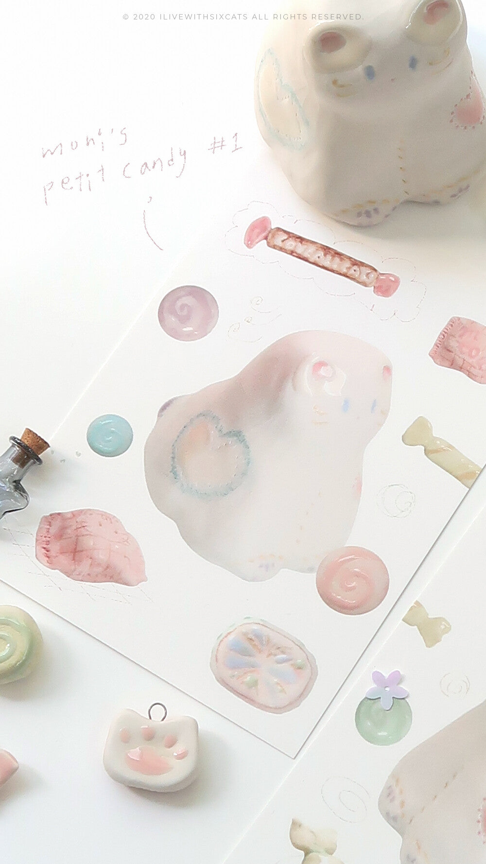 Inside Object Stationery - moni's petit candy #1 - view 2