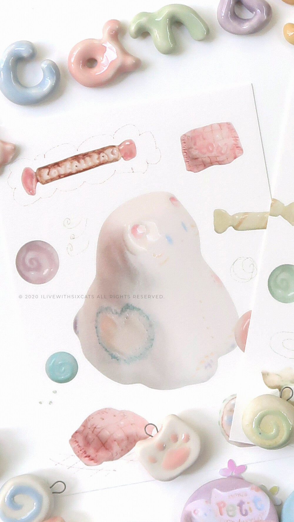Inside Object Stationery - moni's petit candy #1 - view 3