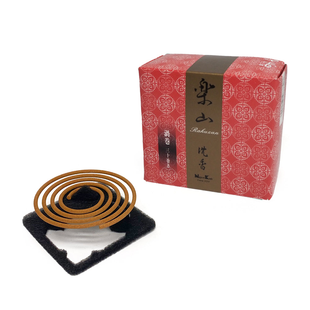 Nippon Kodo RAKUZAN - Jinkoh (Aloeswood) 30 coils