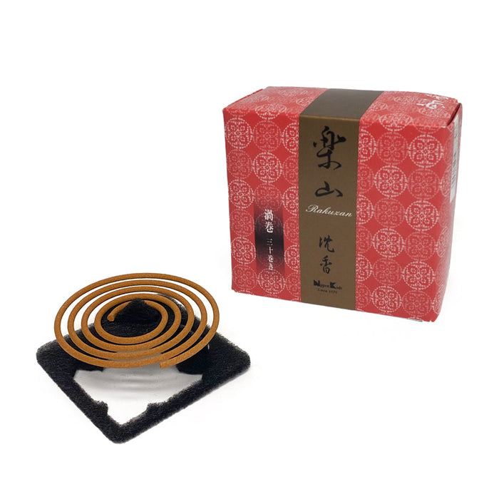 Nippon Kodo RAKUZAN - Jinkoh (Aloeswood) 30 coils