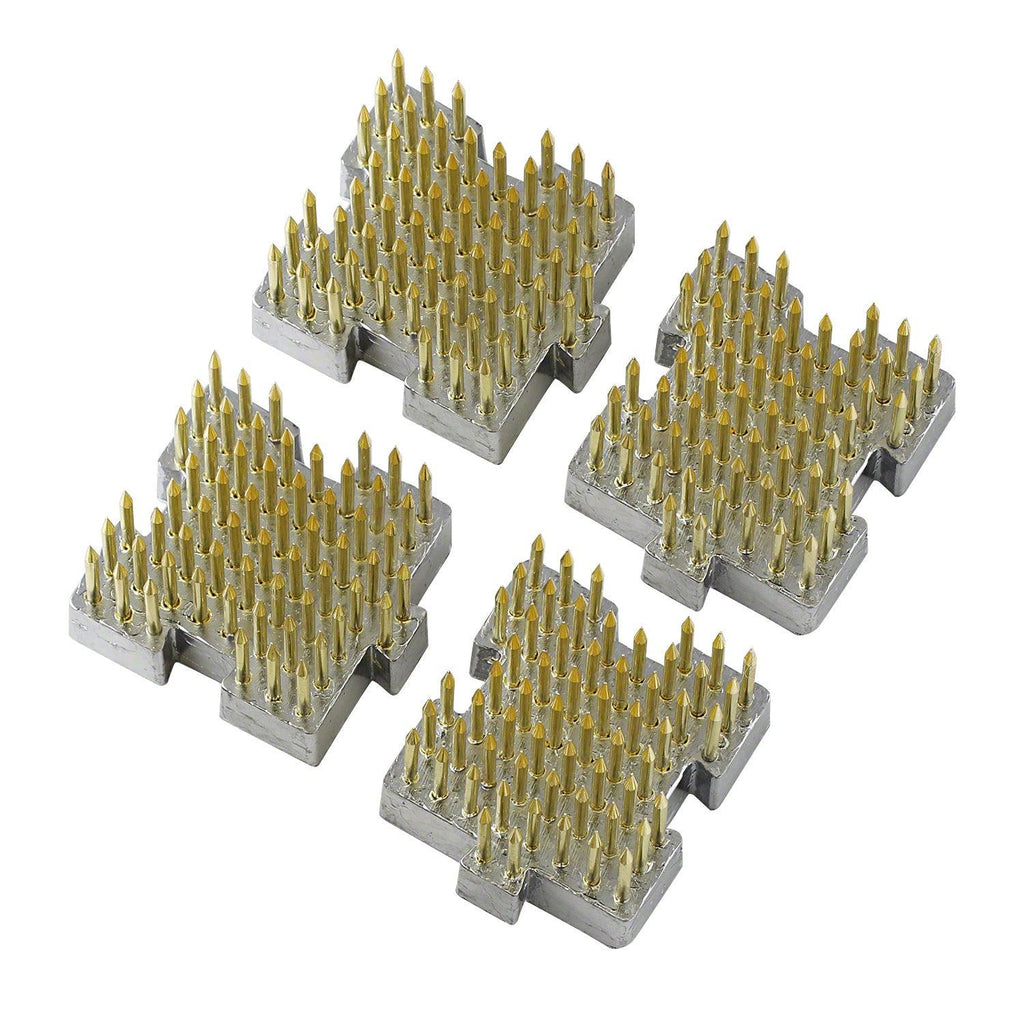 Wazakura 4PCS of 1.25"x1.18"(32x30mm) Interlocking Mini Kenzan