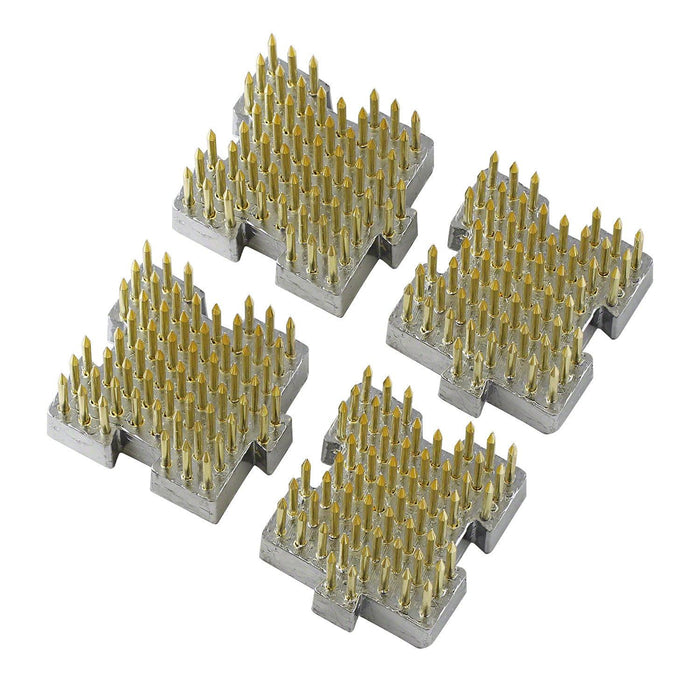 Wazakura 4PCS of 1.25"x1.18"(32x30mm) Interlocking Mini Kenzan