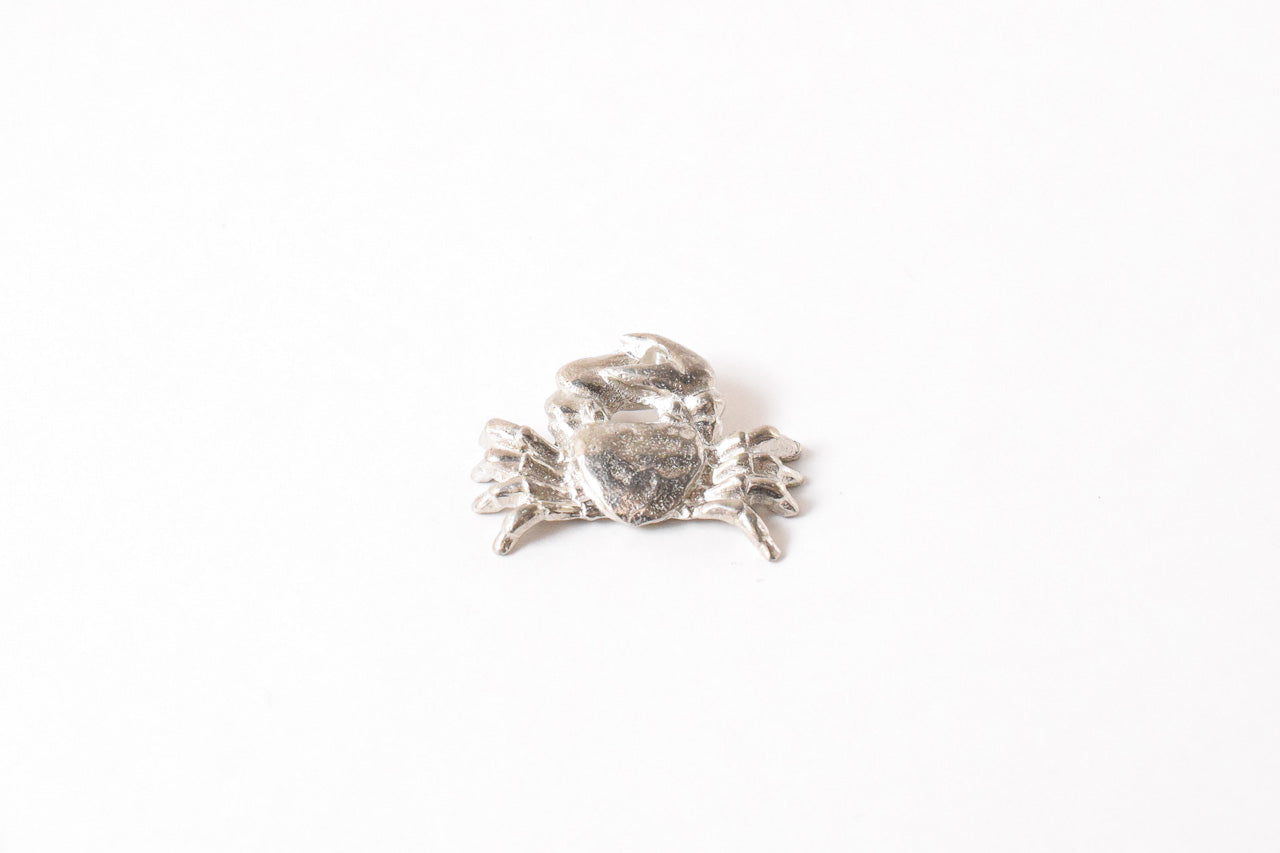 Juttoku Tin Crab Incense Holder