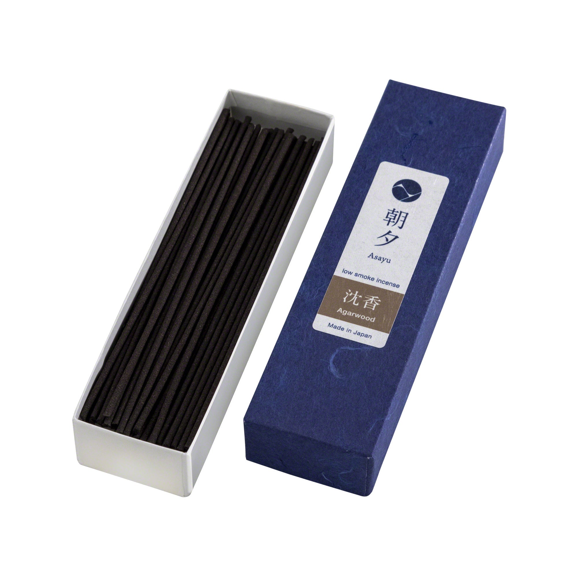 Asayu Japan 100% Natural Agarwood Low Smoke Incense Sticks 20g