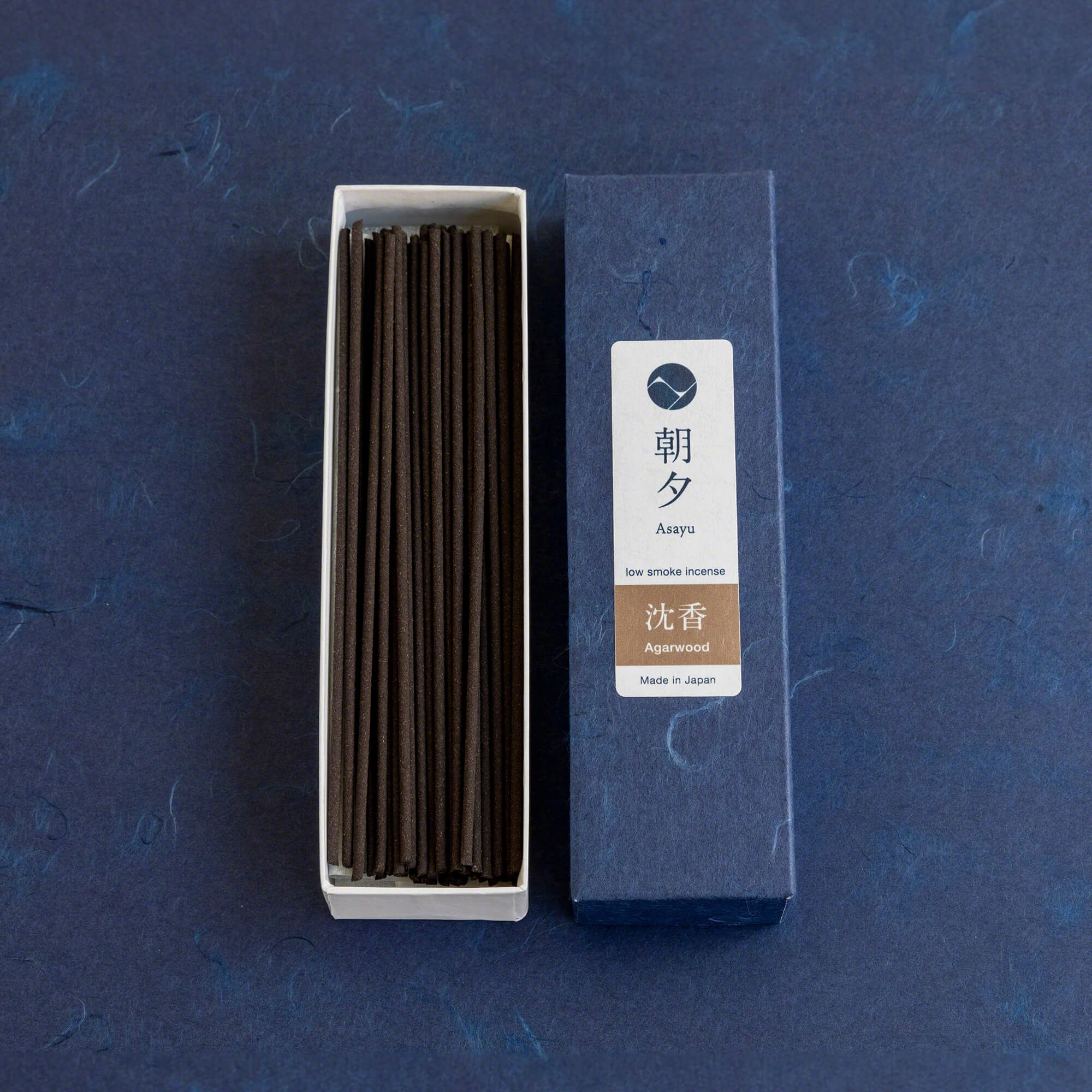 Asayu Japan 100% Natural Agarwood Low Smoke Incense Sticks 20g