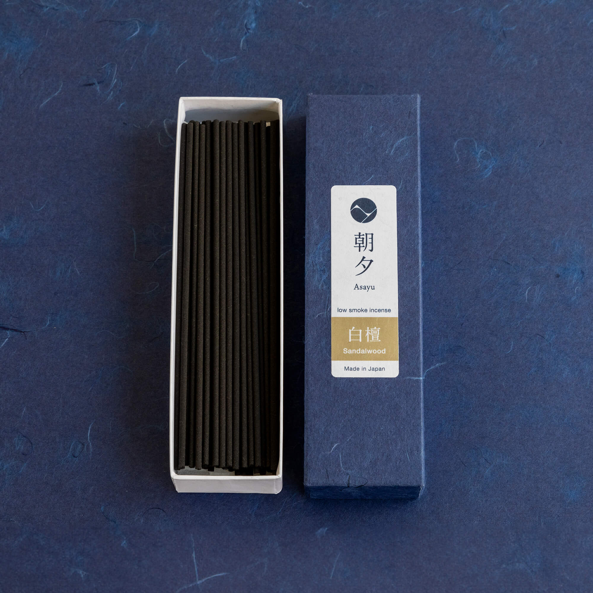 Asayu Japan Low Smoke Incense Sticks 20g [ Sandalwood Scent ]