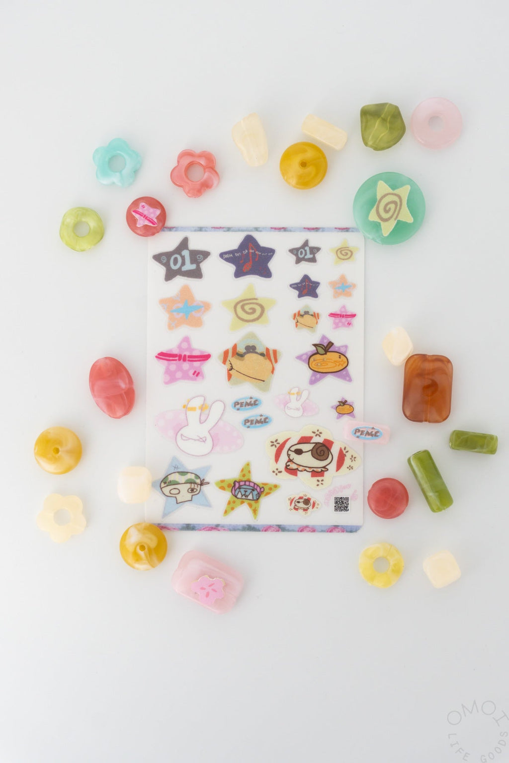 nonalouie Filler Arc! Clear Sticker Sheet