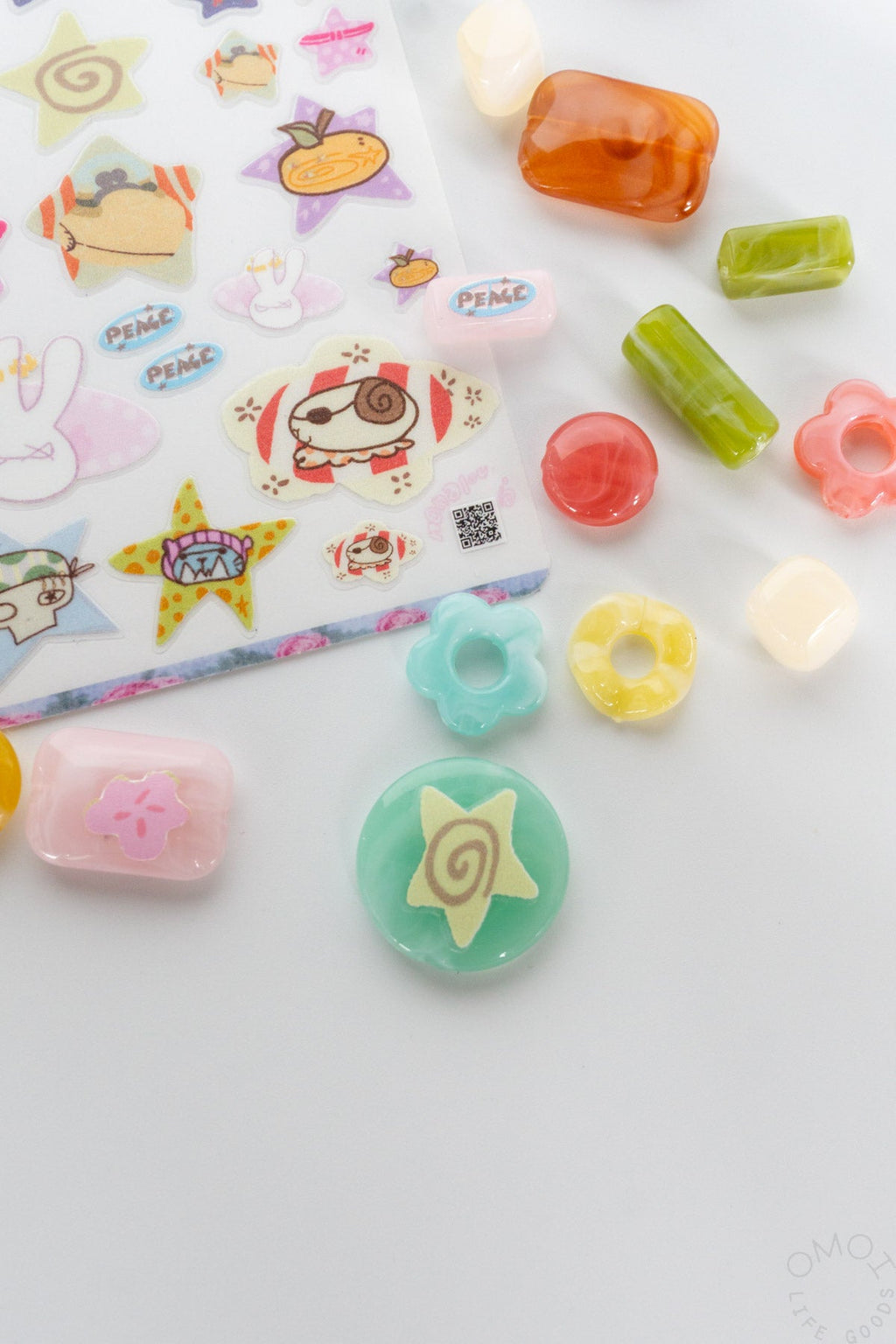 nonalouie Filler Arc! Clear Sticker Sheet