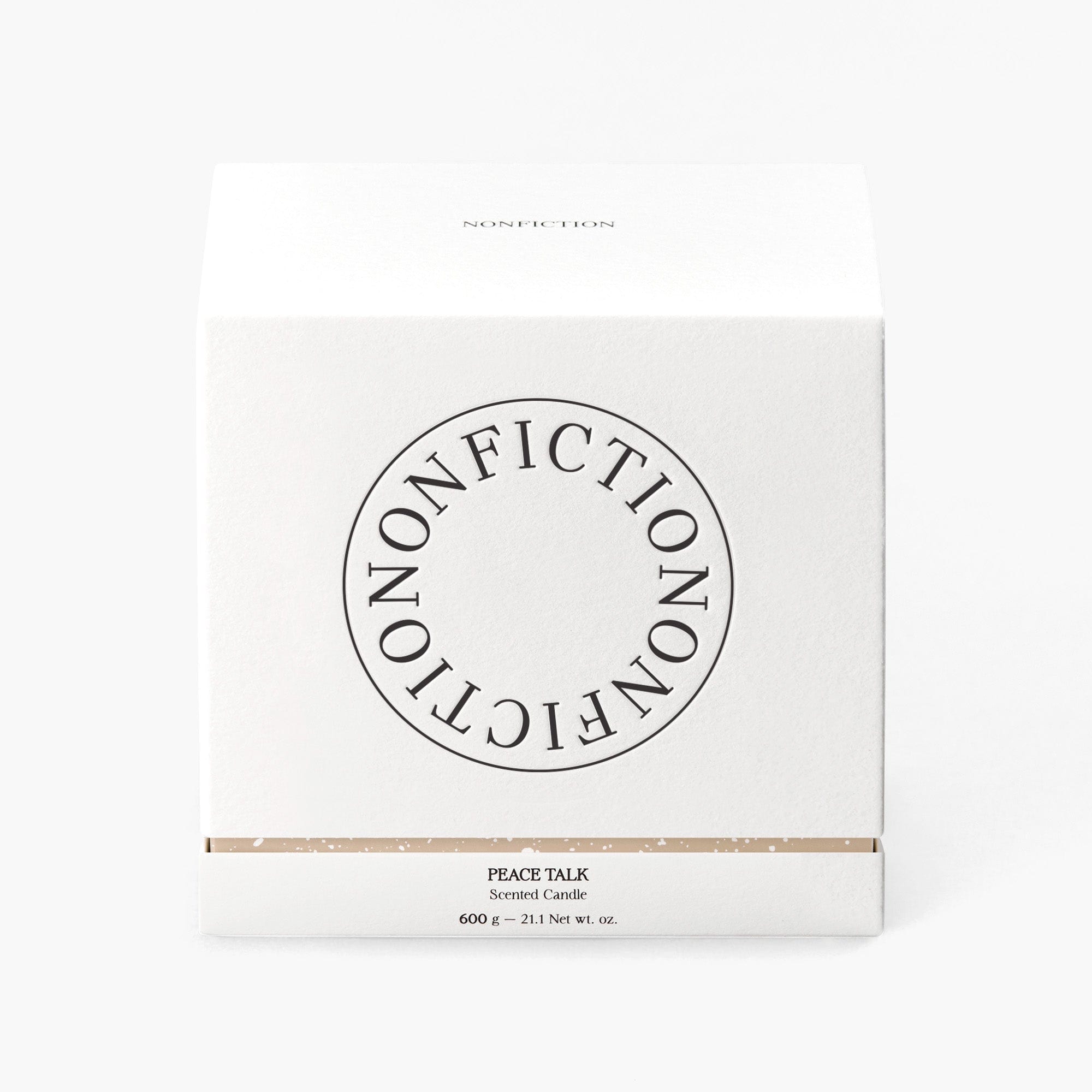 Nonfiction PEACE TALK Large Scented Candle - view 2