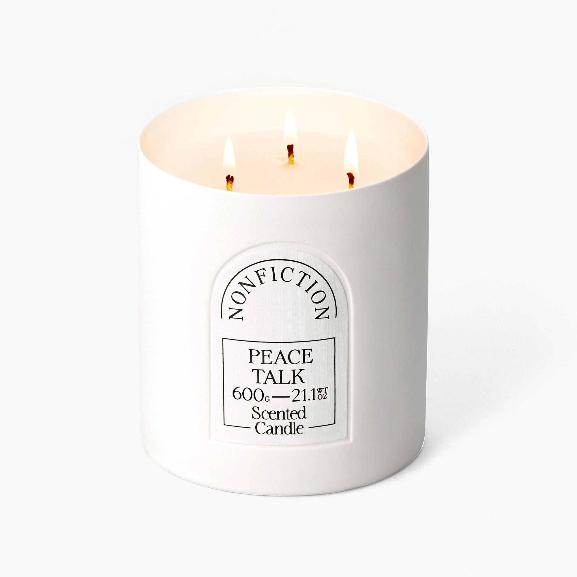 Nonfiction PEACE TALK Large Scented Candle