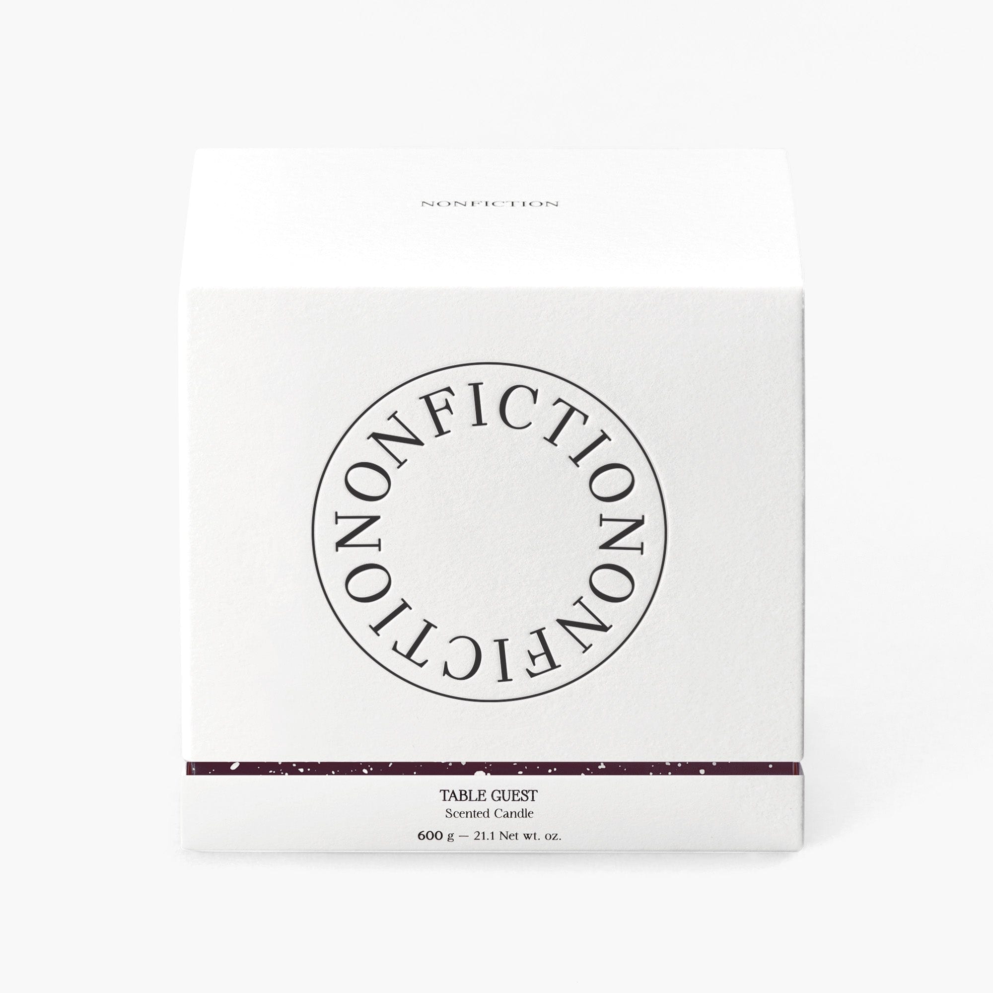 Nonfiction TABLE GUEST Large Scented Candle - view 2