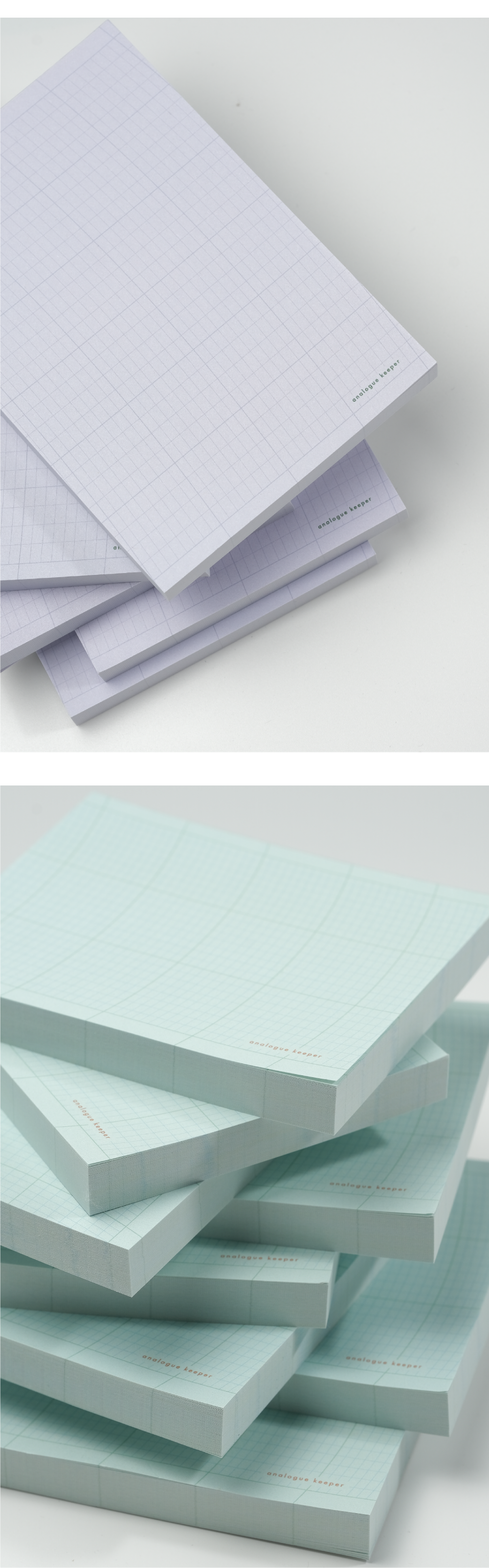 Inside Object Stationery - Oval grid memopad - view 5