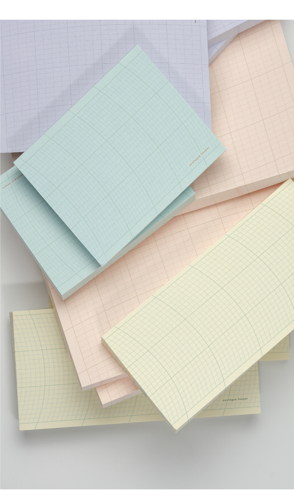 Inside Object Stationery - Oval grid memopad - view 6