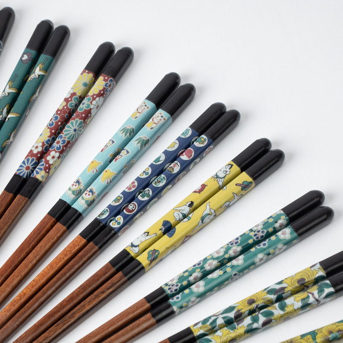 Musubi Kiln Kutani Colors Chopsticks