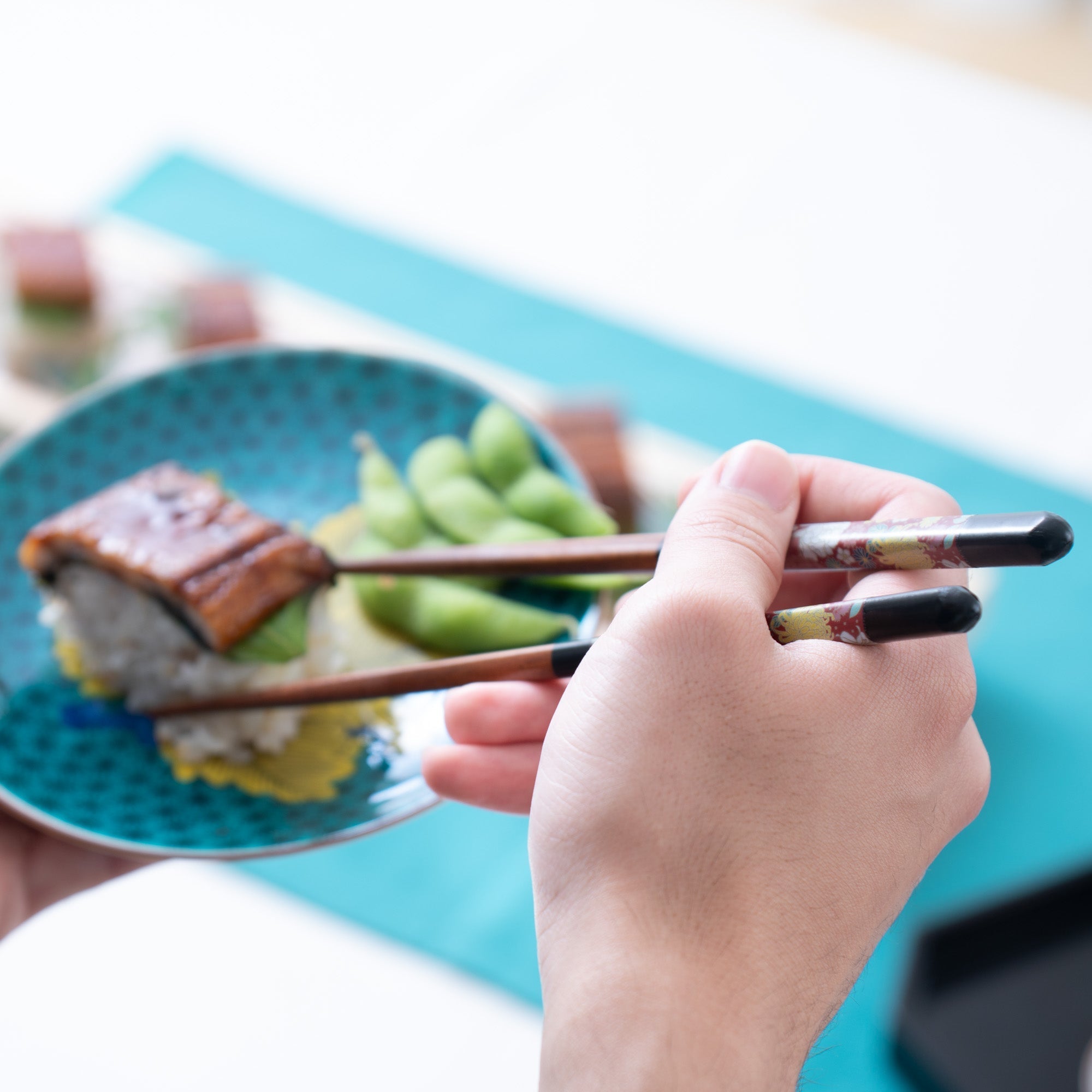 Musubi Kiln Kutani Colors Chopsticks