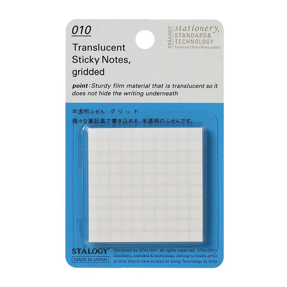 STÁLOGY STLOGY 009-011 Translucent Sticky Notes 50mm