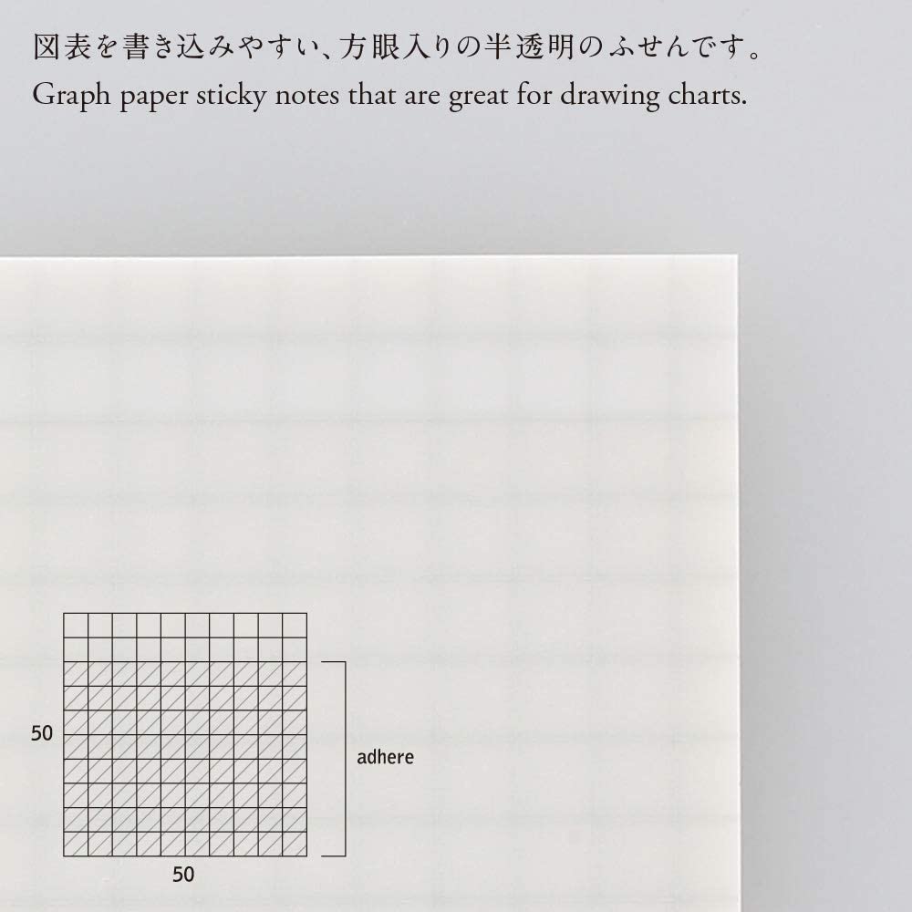 STÁLOGY STLOGY 009-011 Translucent Sticky Notes 50mm